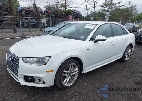 2017 Audi A4 2.0T Season Of Audi Premium from USA, damaged, VIN WAUDNAF47HN045273